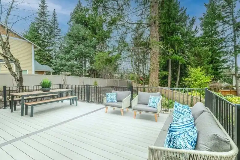 New custom deck build Edmonton — TrueBlue Builders Ltd